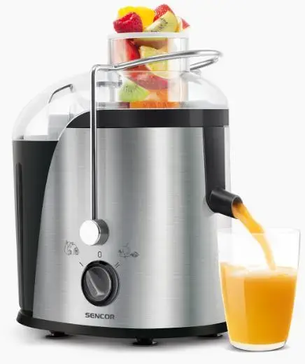 Storcator de fructe si legume Sencor SJE 741SS, 400W