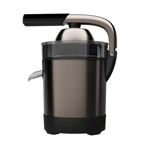 Storcator profesional de citrice Aiwa Koryu AJC-6000, 1000W, recipient suc 400ml, BPA-free, 2 conuri (Negru)
