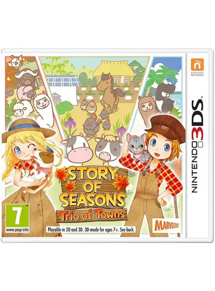 STORY OF SEASONS TRIO OF TOWNS Нинтендо 3DS