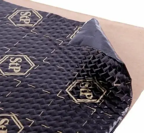 STP Black Gold, Material Vibroabsorbant Auto 2.3 mm, 750 x 500 mm, 1 Foaie