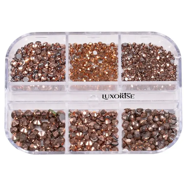 Strasuri Unghii LUXORISE Super Rich, 6 modele