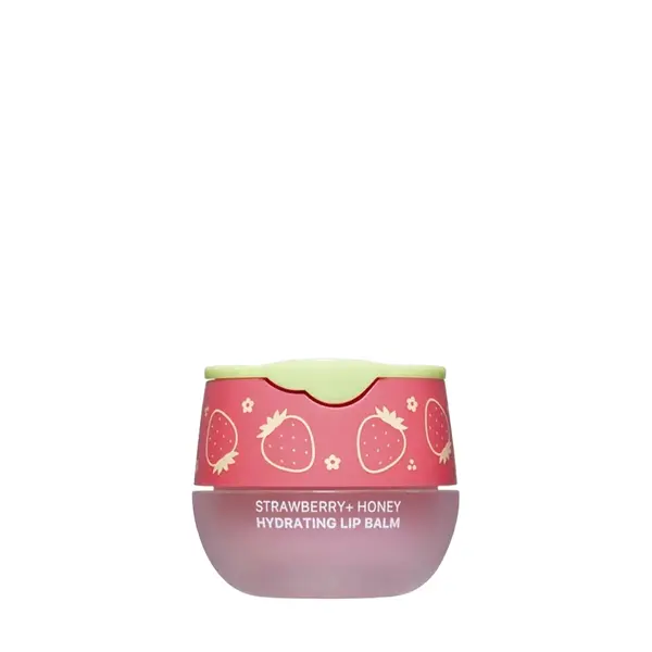 Strawberry + honey hydrating lip balm 6 gr