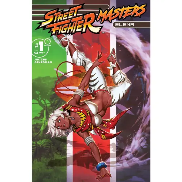 Street Fighter Masters Elena 01 Cvr A Genzoman