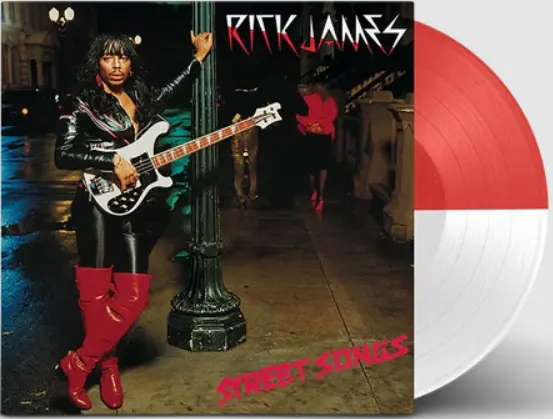 Street Songs - Red & White Split Vinyl | Rick James