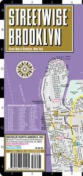 Streetwise Brooklyn Map - Laminated City Center Street Map of Brooklyn, New York/Michelin