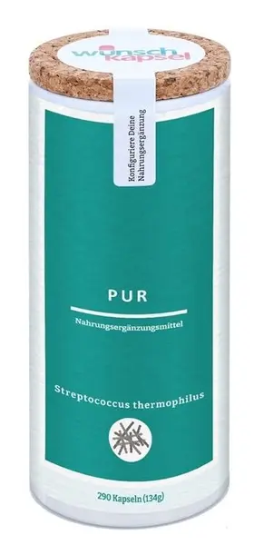 Streptococcus thermophilus Probiotic, 2 miliarde CFU, 290 capsule, Wunschkapsel