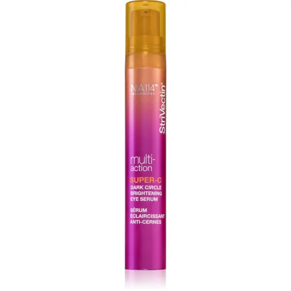 StriVectin Multi-Action Super-C Dark Circle Brightening ser de ochi împotriva pungilor și a ridurilor cu vitamina C 15 ml