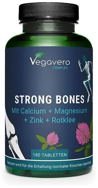 Strong Bones, 180 tablete, Vegavero