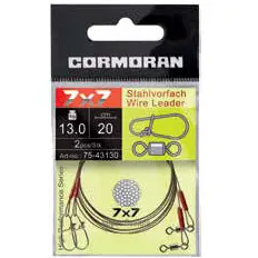 Struna 7X7 Cu Vartej Si Agrafa 30cm/13Kg 2Buc/Pl