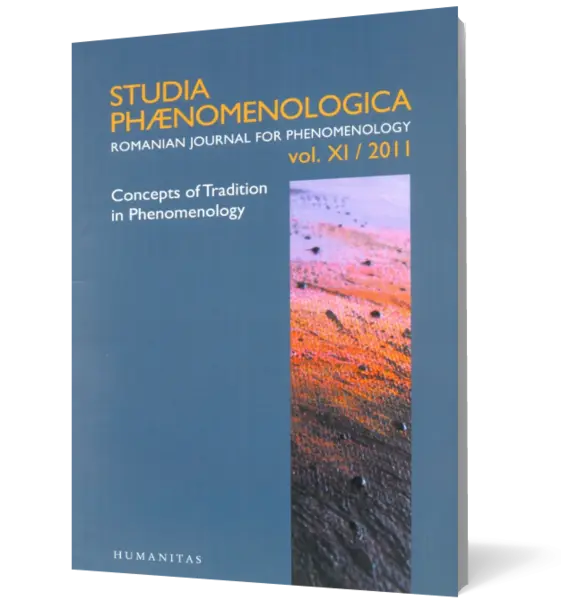 Studia Phaenomenologica vol. XI/2011