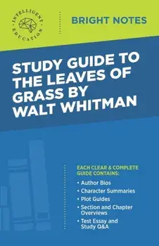 Study Guide to The Leaves of Grass by Walt Whitman, Paperback/***