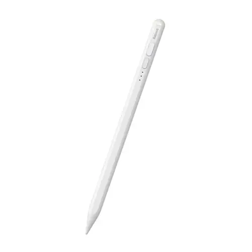 Stylus Pen Touch Pen Baseus Smooth Writing 2 Series SXBC060402 pentru Apple iPad, Versiune Activ (Alb)