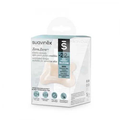 Suavinex Zero Zero suzeta fiziologica din silicon SX Pro -2-2luni (401404) Zephyr Labs