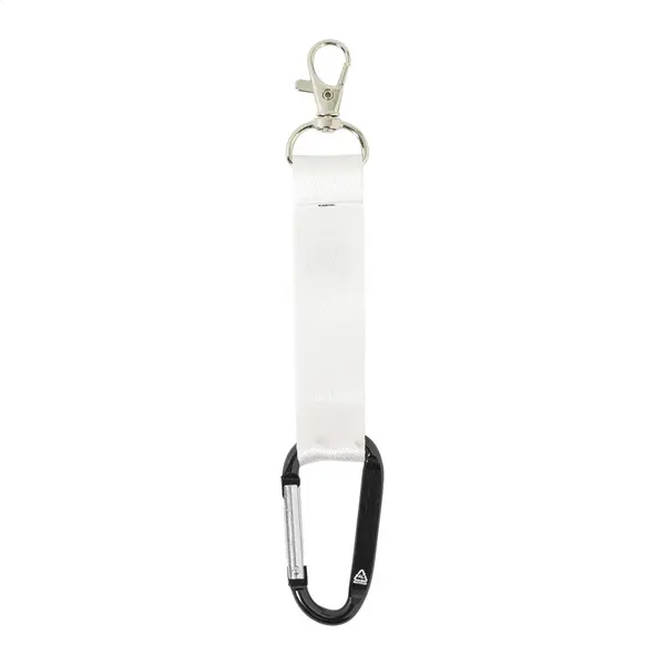 SuboRing Double breloc personalizat, RPET - negru