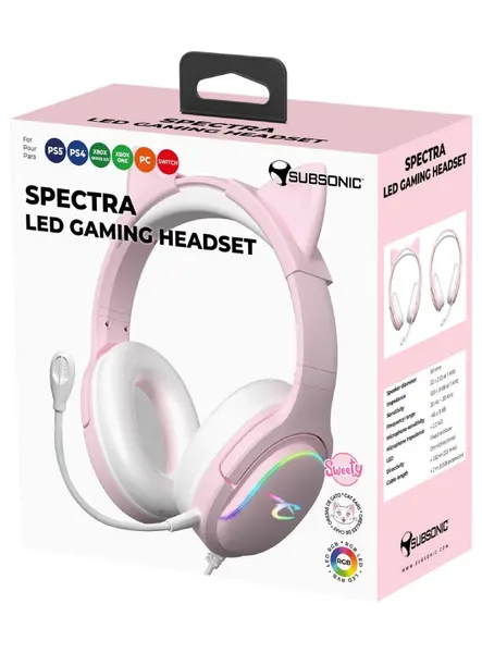Subsonic Headset All Platforms + Led