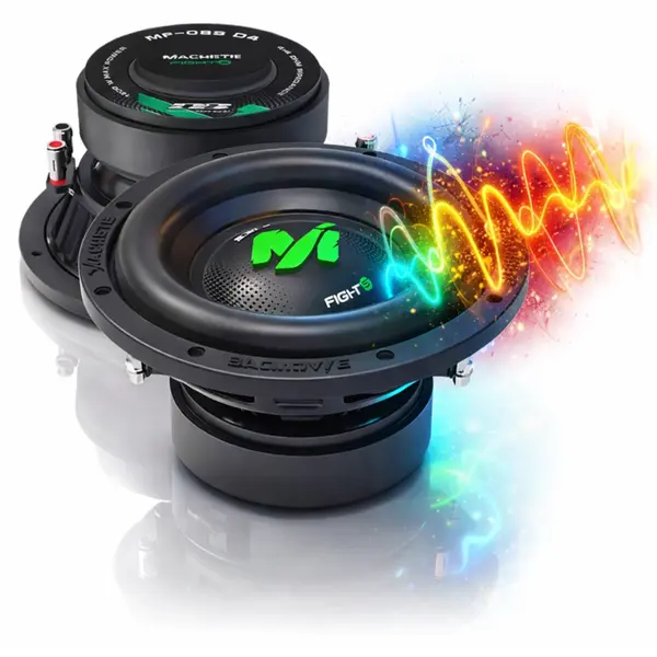 Subwoofer Auto Deaf Bonce Machete MF 8S D2, 200mm, 600W RMS
