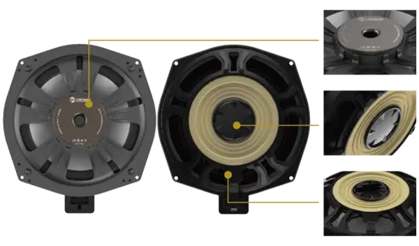 Subwoofer Auto Rainbow IL-W8 BMW, 4 OHM, 80W RMS, 2 buc