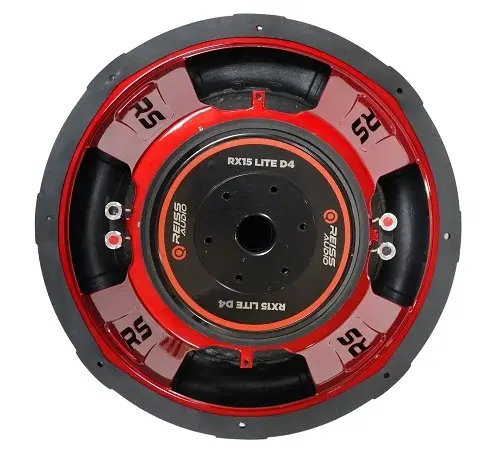 Subwoofer auto REISS AUDIO RS-RX 15 PRO, 380mm, DVC 2 4 Ohm, 1500W RMS