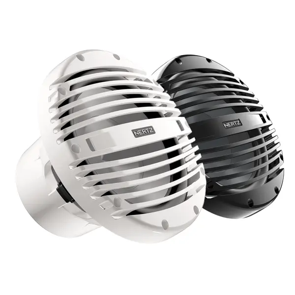 Subwoofer Marine Hertz HMS 10 B-C 2, Alb / Negru, 250mm, 250W RMS, 2Ω