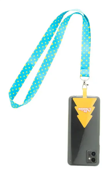 Subyard Mobile Xmas Lanyard personalizat cu suport telefon mobil, RPET