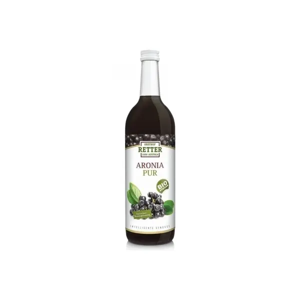 Suc de aronia pur bio, 750ml, Retter