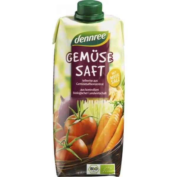 Suc de legume vegan, eco - 500 ml