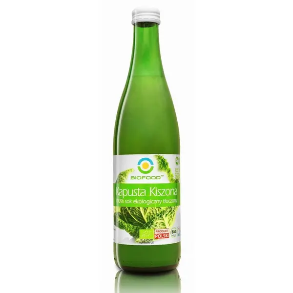 Suc de varza lactofermentata bio 500ml Biofood