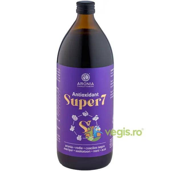 Suc din 7 Superfructe cu Puternice Proprietati Antioxidante Ecologic/Bio 1L