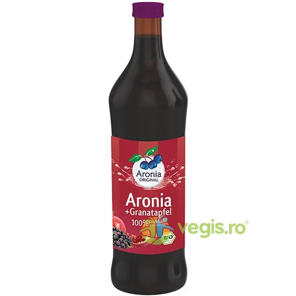 Suc Pur de Aronia cu Rodie Ecologic/Bio 700ml