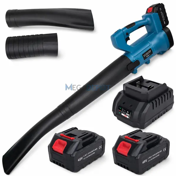 Suflanta de aer pe acumulator ALTAI Campion PRO, 48V 6Ah, 2 Acumulatori, 6 Viteze , Incarcator, Manusi incluse