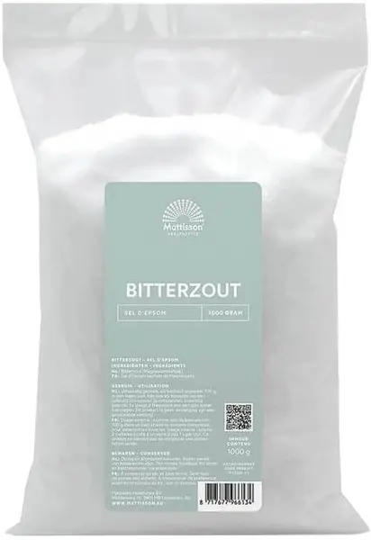Sulfat de magneziu, 1000 g, Mattisson Healthstyle