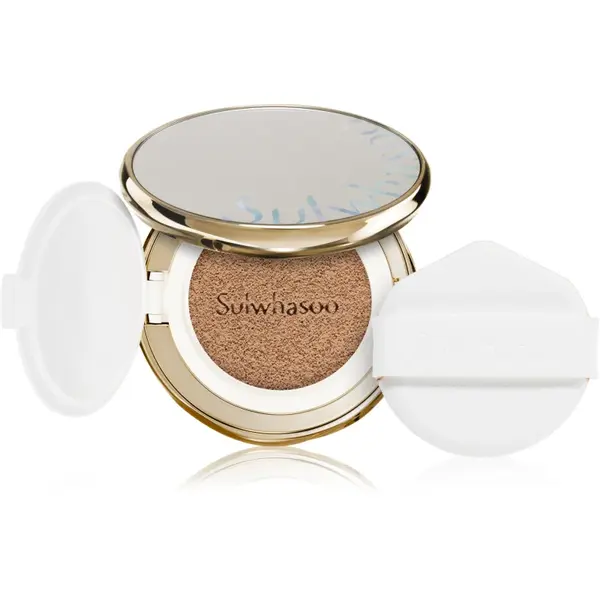 Sulwhasoo Perfecting Cushion burete cu machiaj de lungă durată SPF 50+ + refill culoare 23N1 Sand 2x15 g