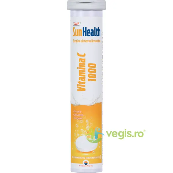 Sun Health Vitamina C 20cpr efervescente