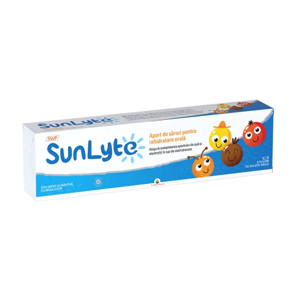 Sun-Lyte saruri de rehidratare, 8 plicuri, Sun Wave Pharma