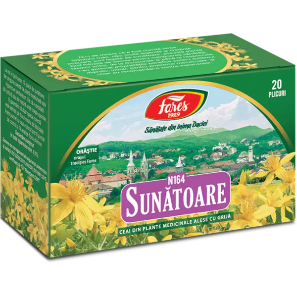 Sunatoare, N164, ceai la plic, Fares | 20 plicuri