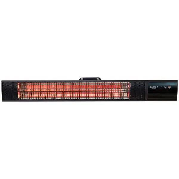SUNRED Incalzitor Sunred RD-DARK-25, prindere perete, inchis, Putere 2500 W, Negru