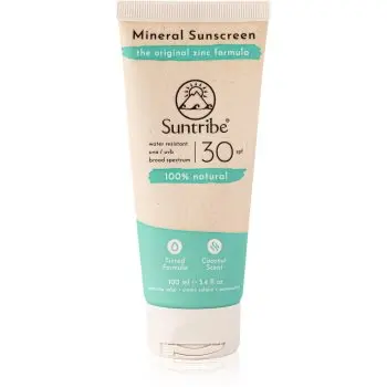 Suntribe Mineral Sunscreen cremă pentru plaja cu minerale