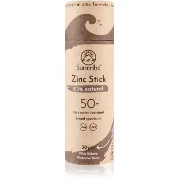Suntribe Sports Zinc Stick baton de protecție minerală pe zonele sensibile SPF 50