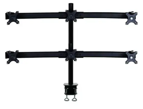 Suort monitoare birou Neomounts FPMA-D700D6, 19inch-27inch, 8 Kg monitor (Negru)