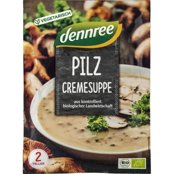 Supa crema de ciuperci la plic, eco - 50 g