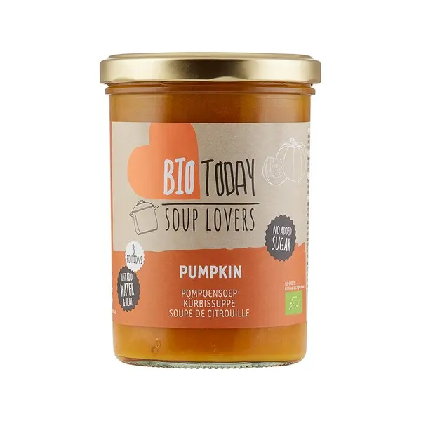 Supa crema de dovleac, bio, 400ml, Bio Today