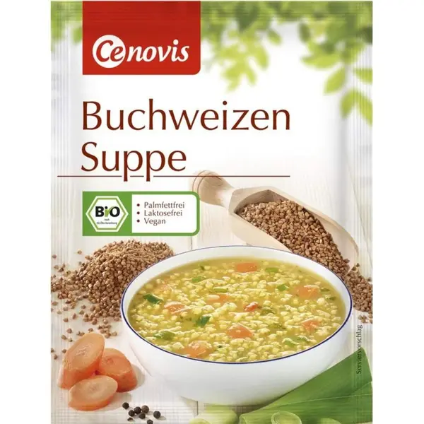 Supa de Hrisca Bio, fara Gluten, Cenovis, 42 g