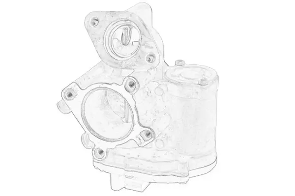 Supapa EGR potrivit NISSAN PRIMASTAR; OPEL VIVARO A; RENAULT KOLEOS I, LAGUNA III, MEGANE, MEGANE III, TRAFIC II 2.0 2.0D 01.06-