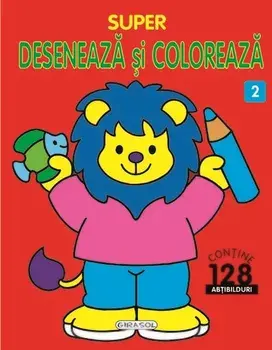 Super deseneaza si coloreaza. Volumul 2/***