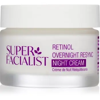 Super Facialist Retinol Overnight Resync crema de noapte care catifeleaza antirid