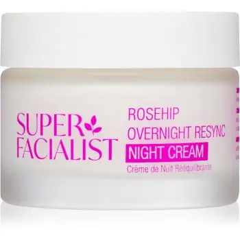Super Facialist Rosehip Overnight Resync Crema de noapte pentru fermitate si netezire nutritie si hidratare