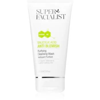 Super Facialist Salicylic Acid Anti Blemish gel de curatare pentru fata pentru pielea problematică și grasă