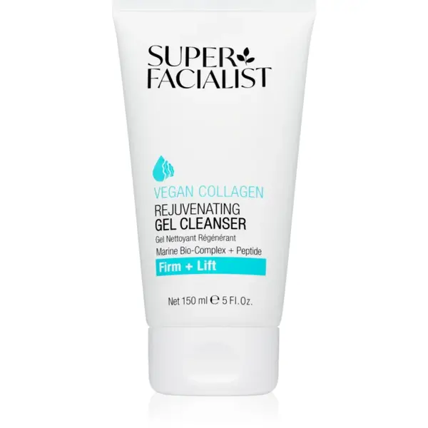 Super Facialist Vegan Collagen gel intens pentru curatare pentru fermitatea pielii 150 ml