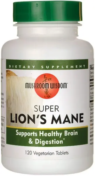 Super Lion’s Mane, 120 tablete, Mushroom Wisdom