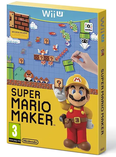 Super Mario Maker + Artbook Нинтендо Wii-U